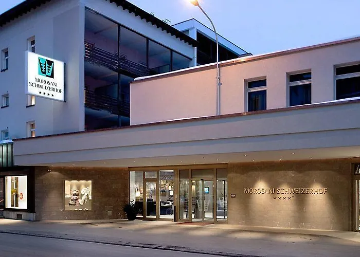 酒店 莫罗萨尼施威策霍夫酒店 达沃斯